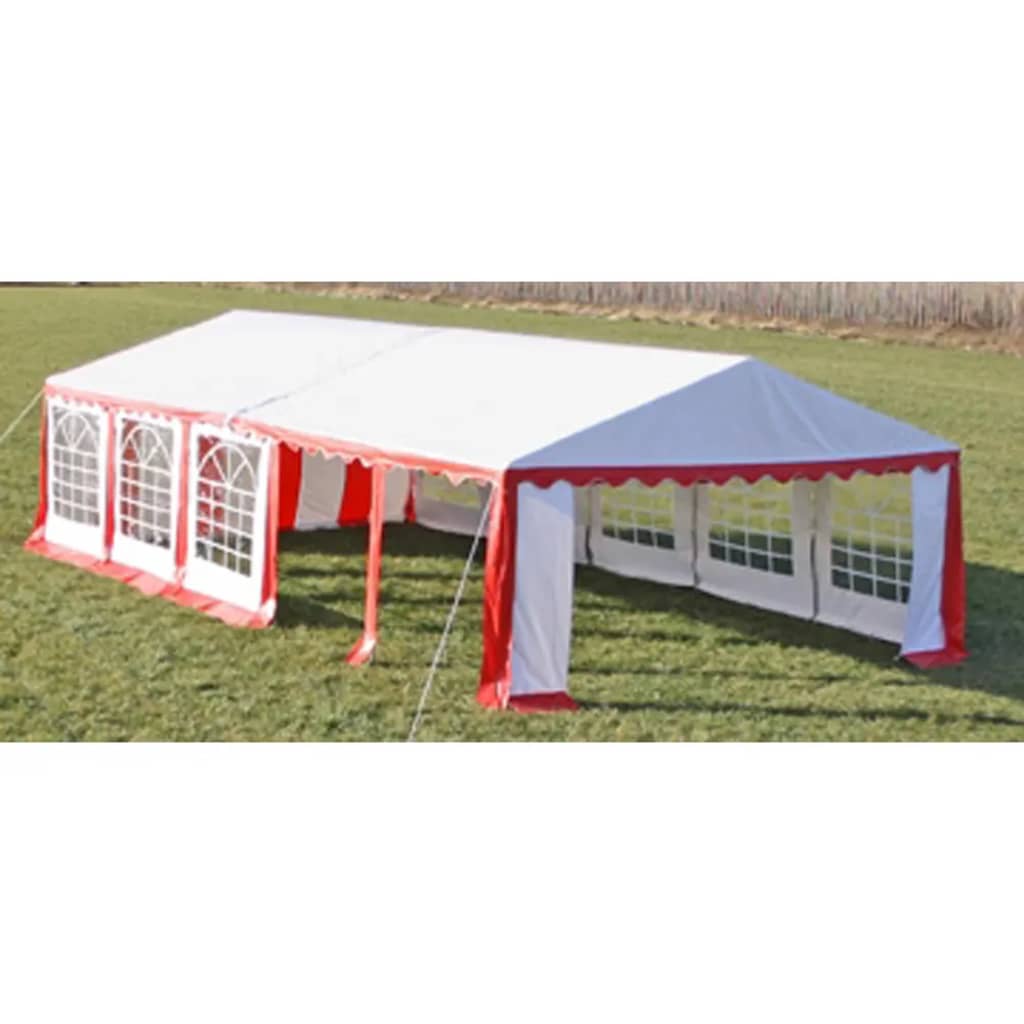 vidaXL Partytent 10x5 m rood