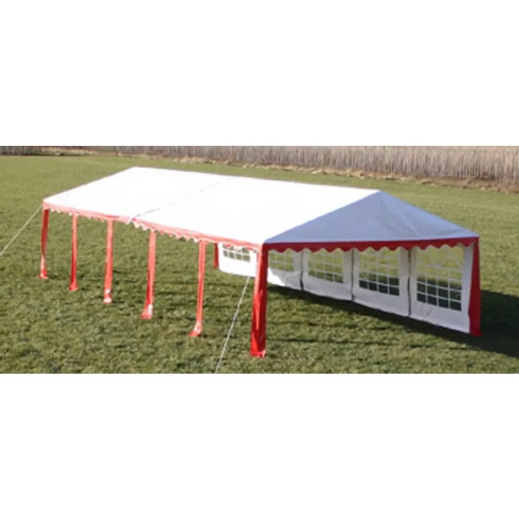 vidaXL Partytent 10x5 m rood