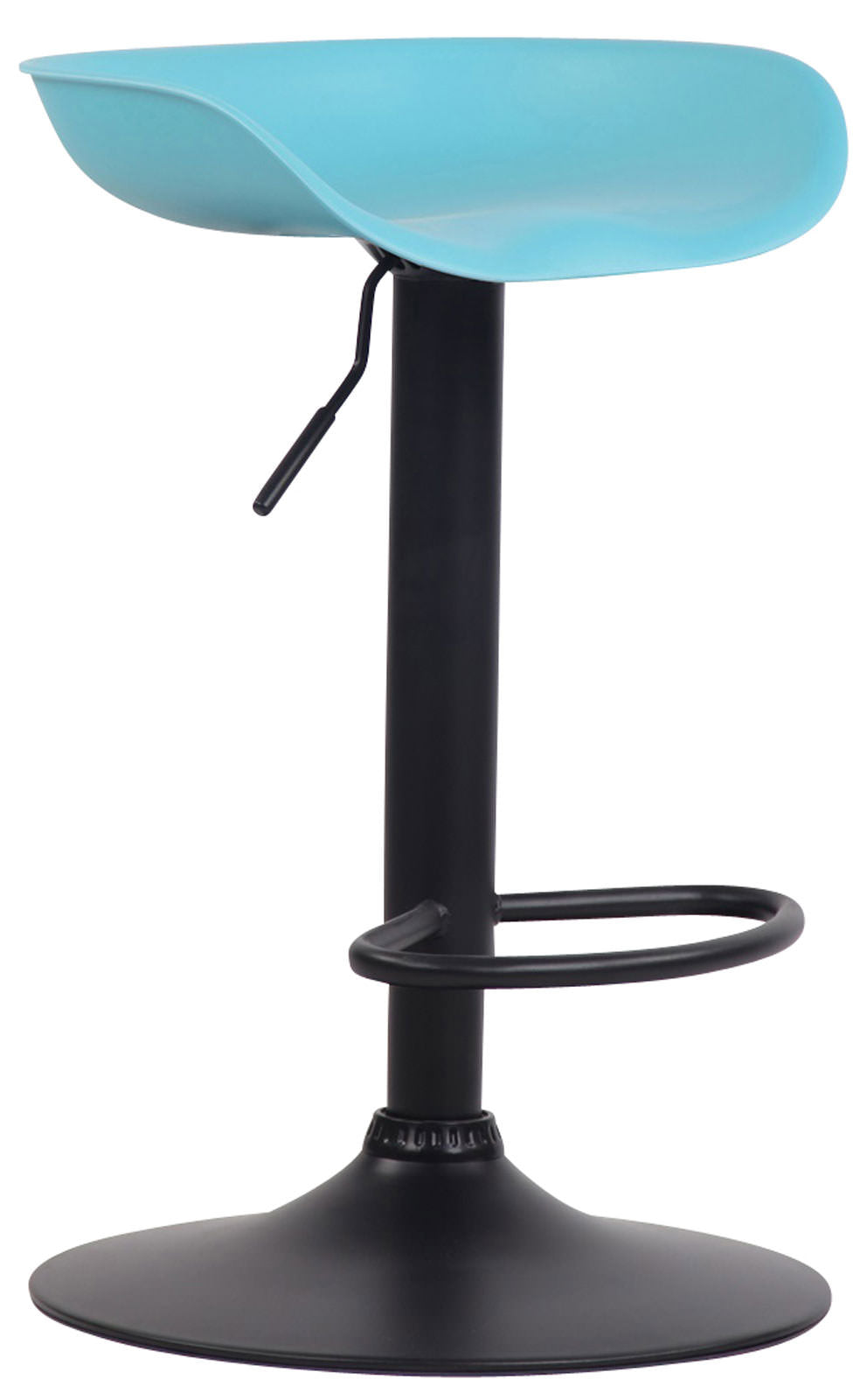Barkruk Anaheim Kunststof blauw,zwart blau