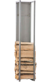 Brandhoutrek Spark roestvrij staal,120 cm edelstahl