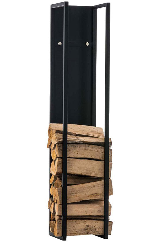 Brandhoutrek Spark mat zwart,120 cm schwarz-matt