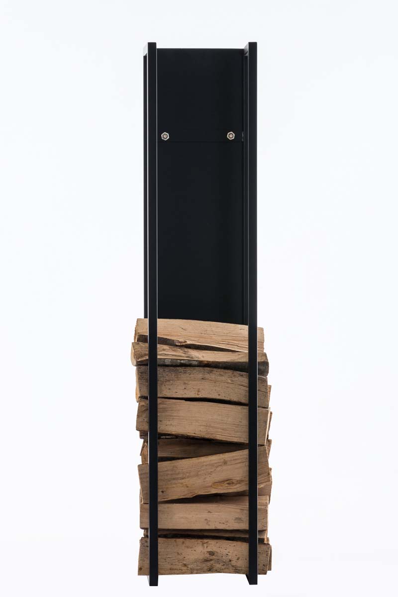 Brandhoutrek Spark mat zwart,160 cm schwarz-matt