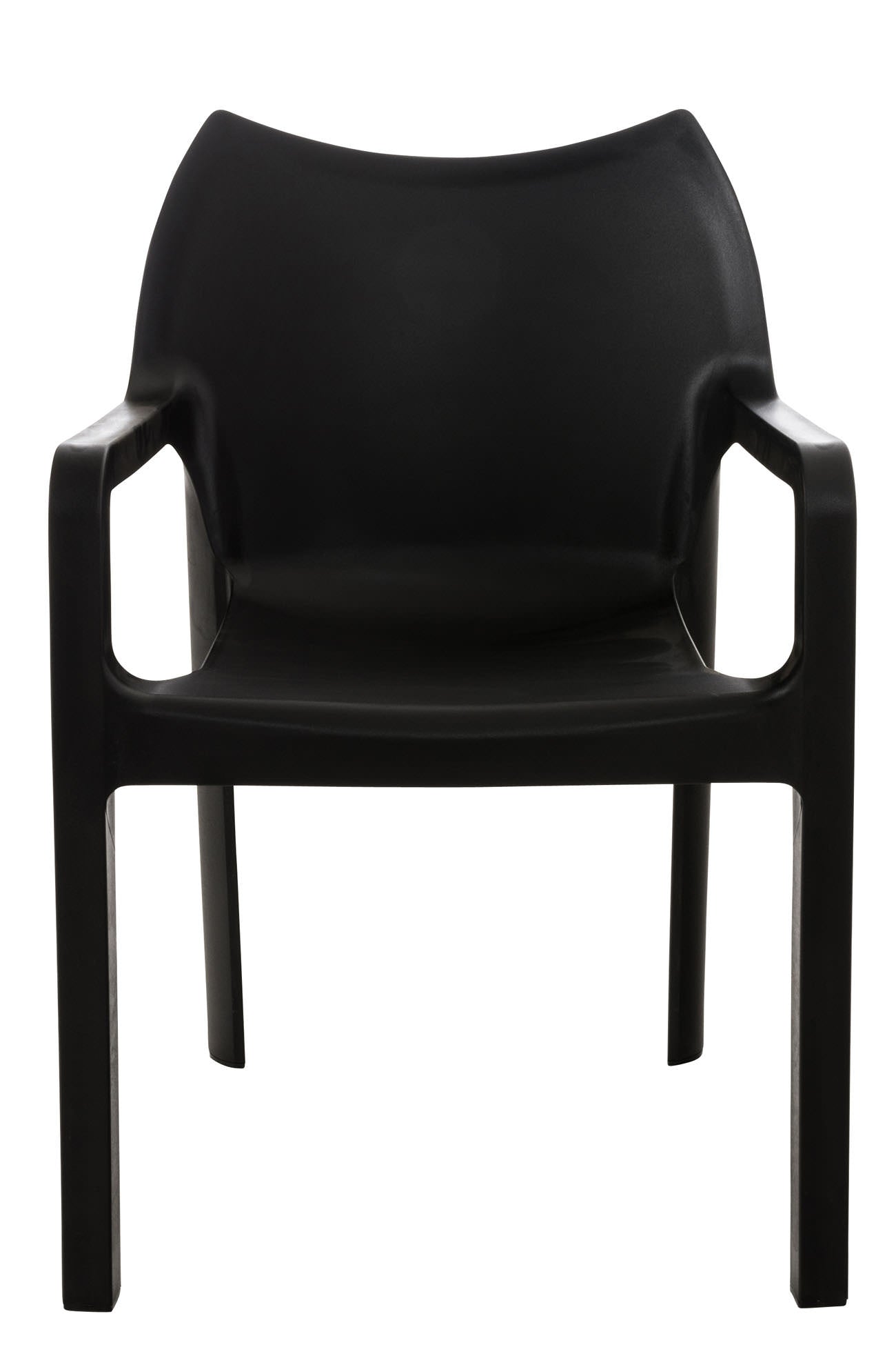Set van 2 tuinstoelen Diva zwart schwarz