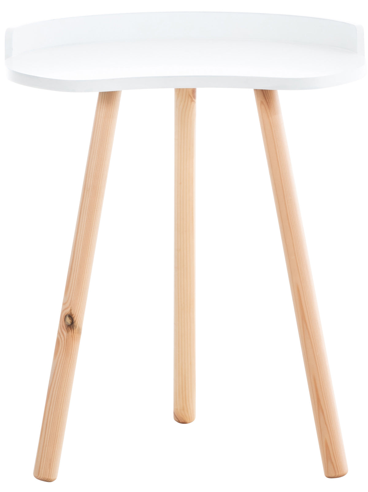 Bijzettafel Jannis wit weiß