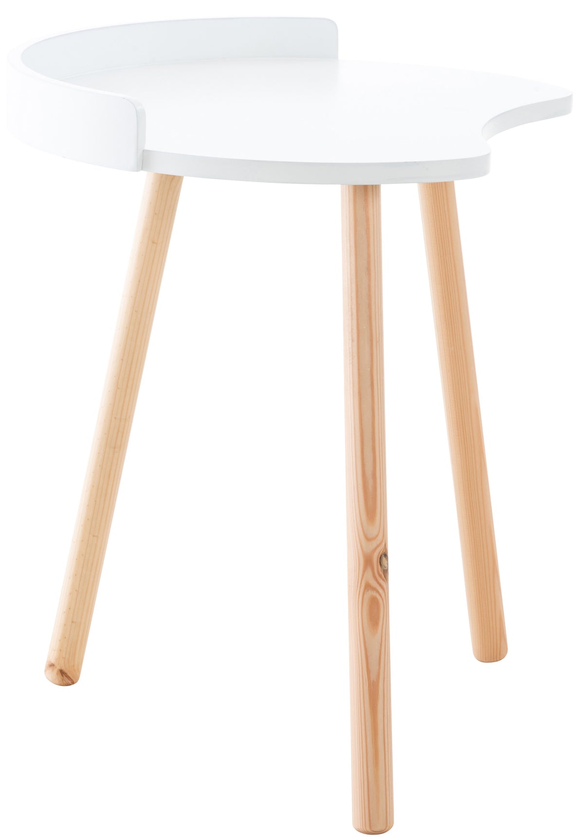 Bijzettafel Jannis wit weiß