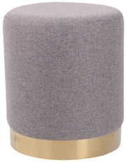 Hocker Nanning grijs,Stof grau