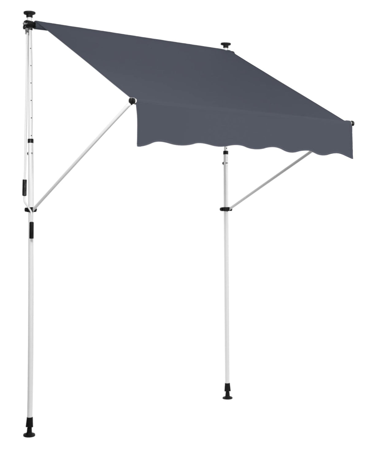 Klem zonnescherm Westerly 350x120 cm,antraciet anthrazit
