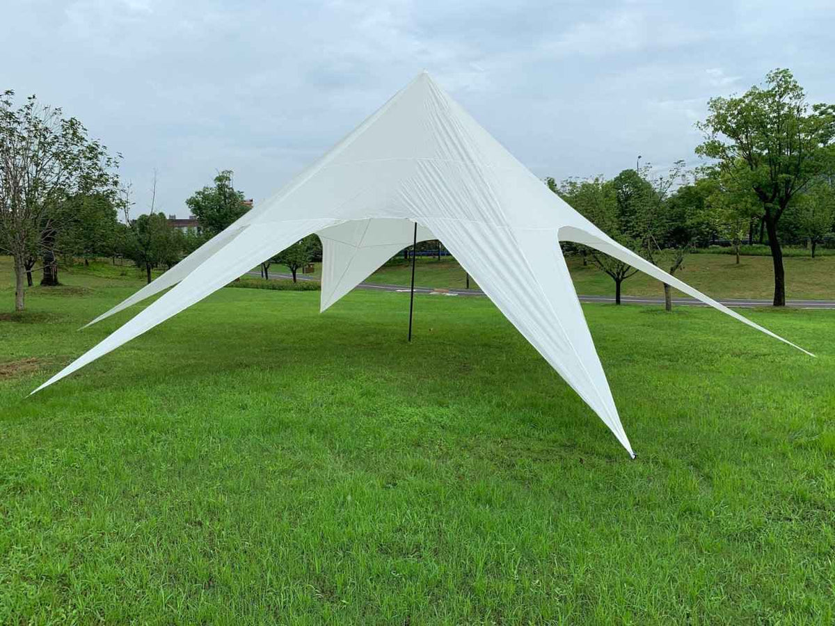 Stertent 14 m wit weiß
