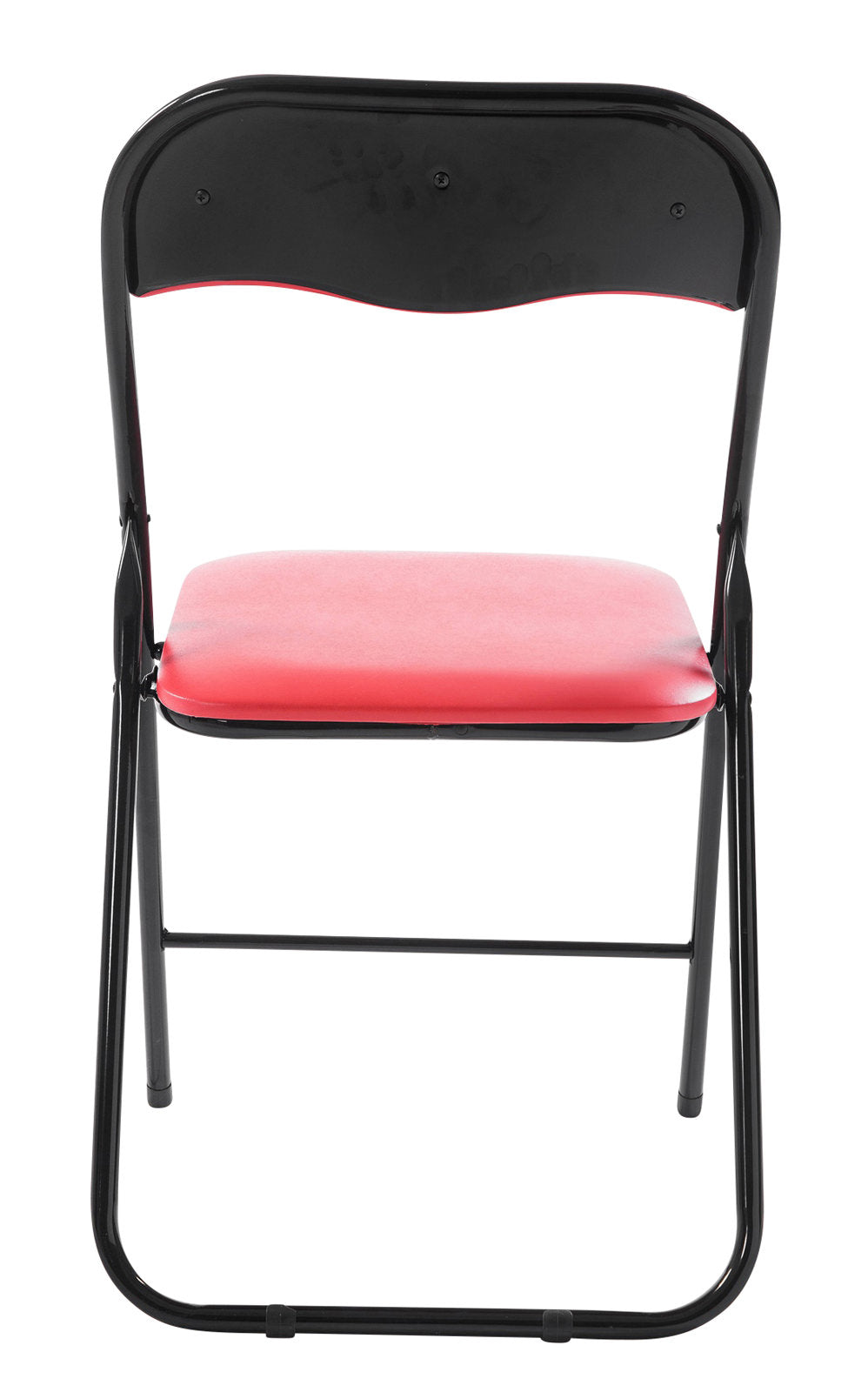 Klapstoel Felix rood/zwart rot/schwarz