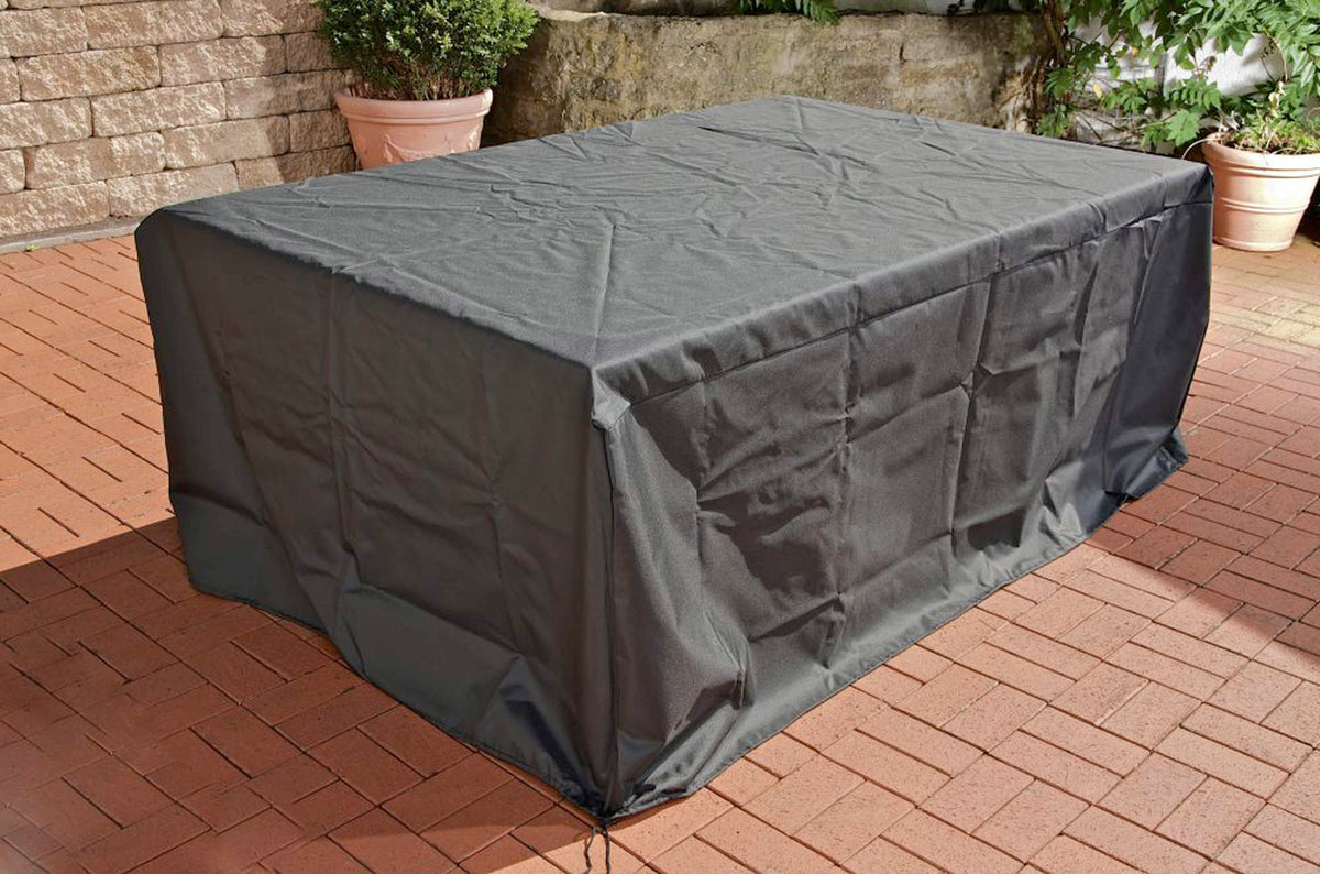 Beschermhoes voor de lounge set van Skara zwart schwarz