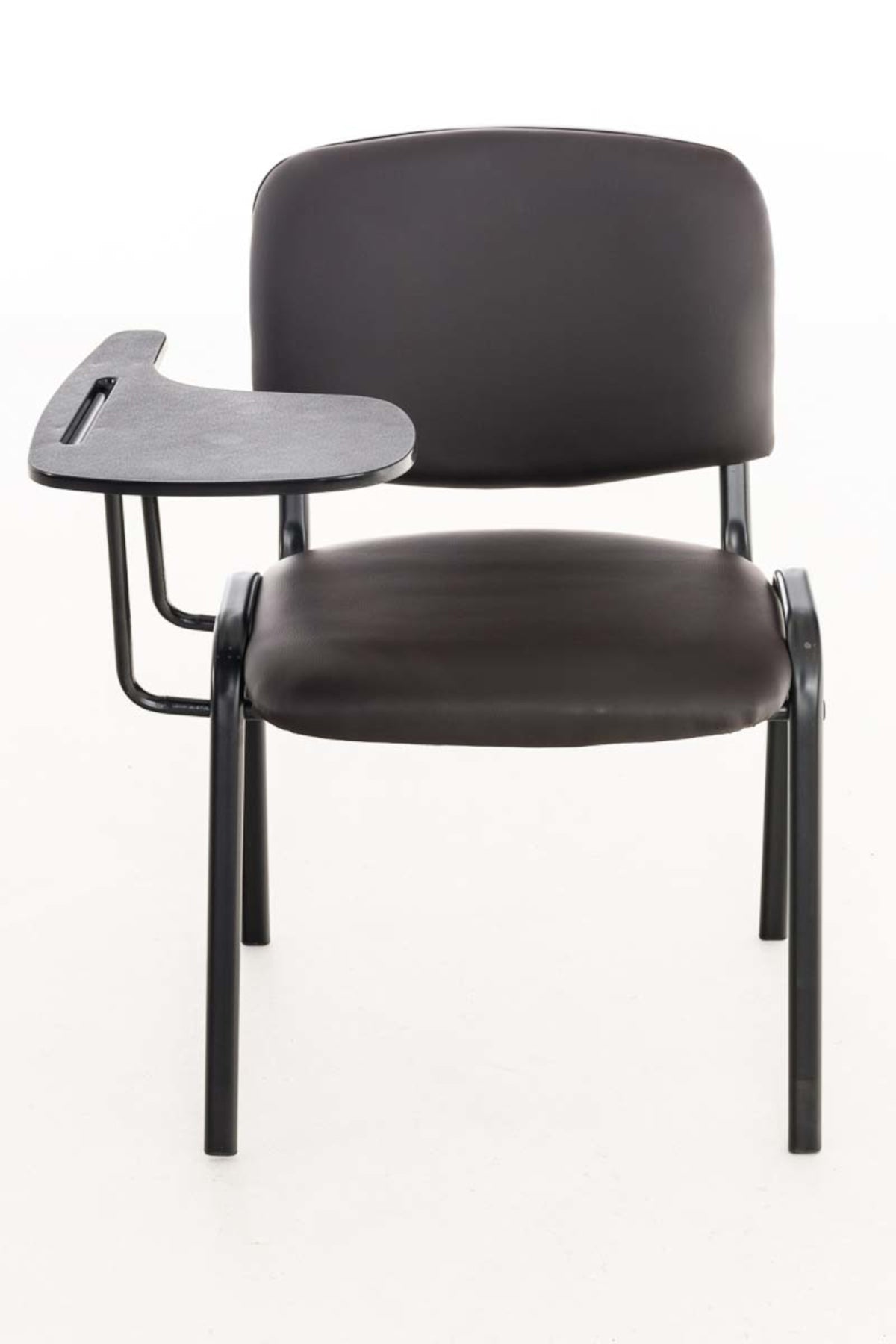 Set van 4 stoelen Ken met klaptafel - Kunstleer bruin braun