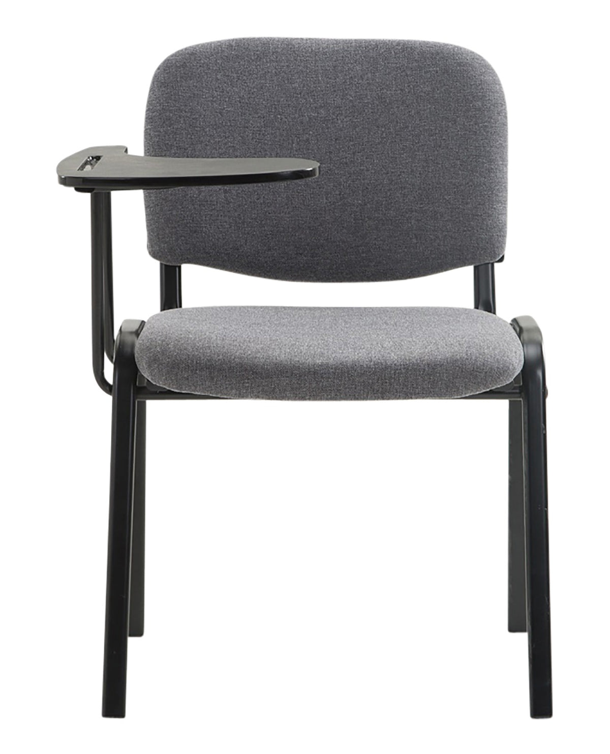 Set van 4 stoelen Ken met klaptafel Stof grijs grau