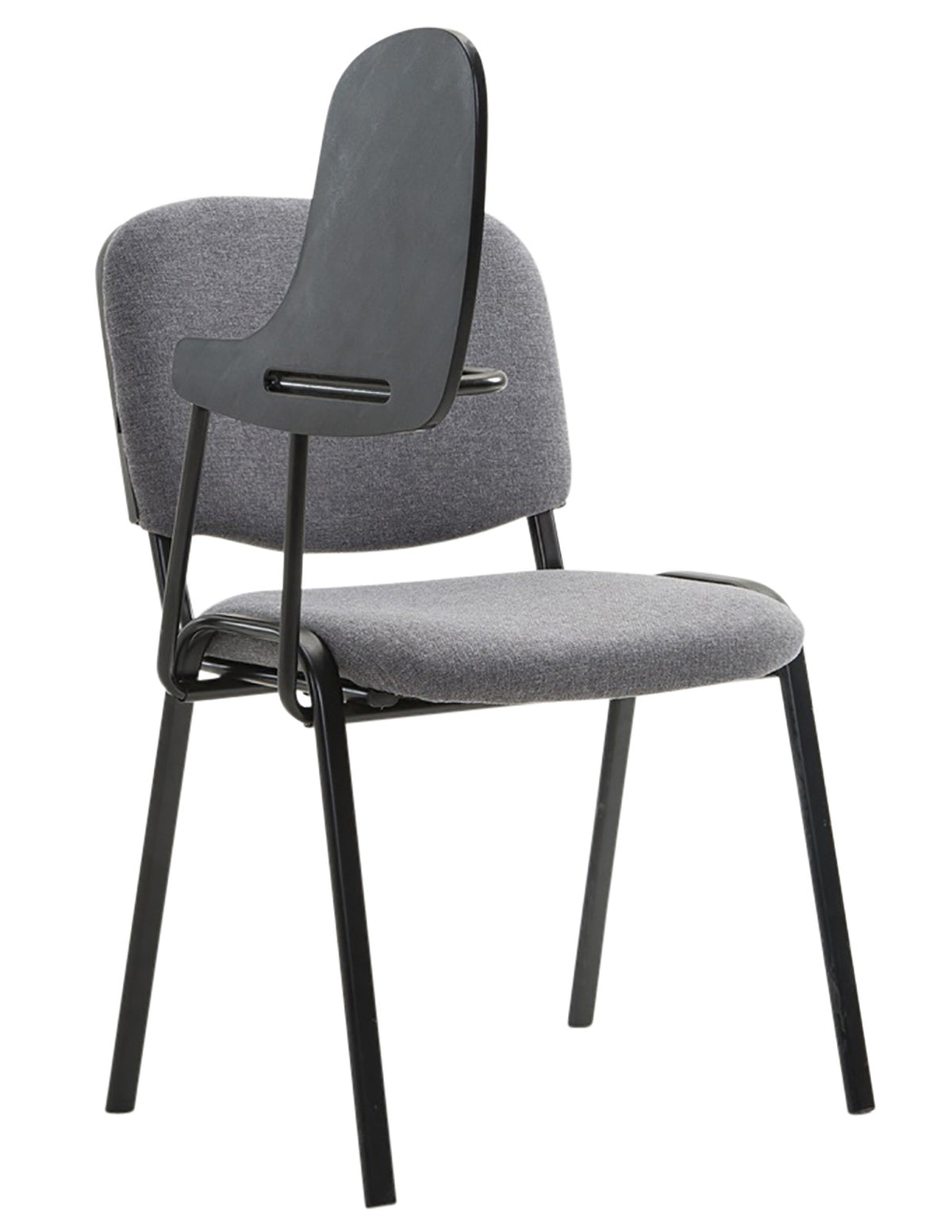 Set van 4 stoelen Ken met klaptafel Stof grijs grau