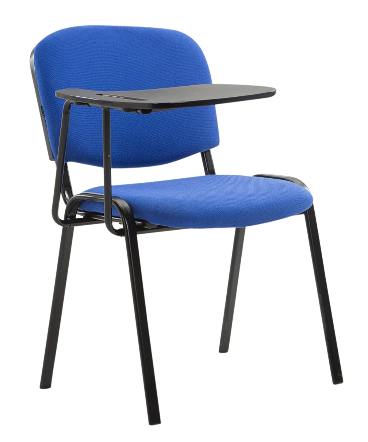 Set van 4 stoelen Ken met klaptafel Stof blauw blau