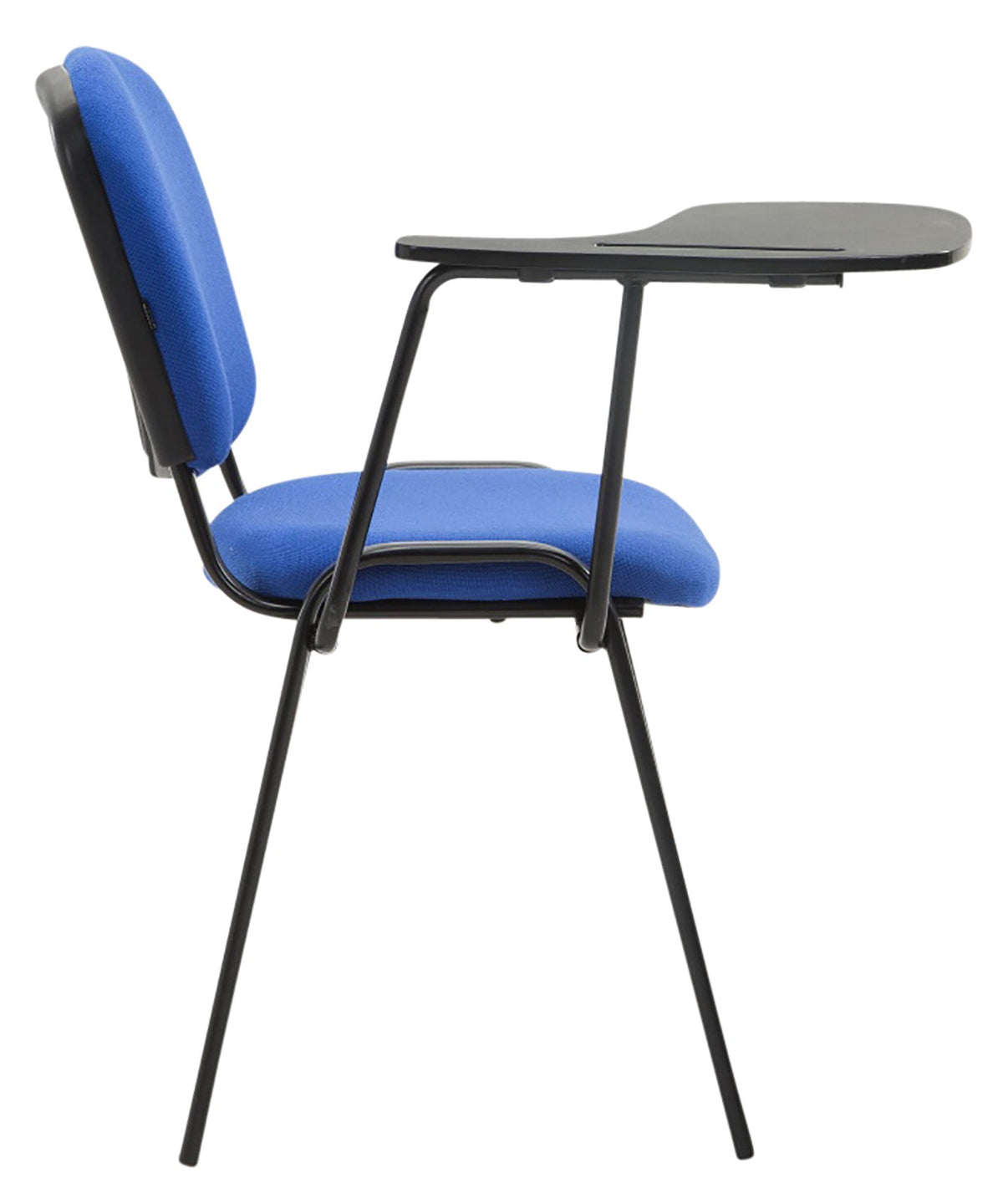 Set van 4 stoelen Ken met klaptafel Stof blauw blau