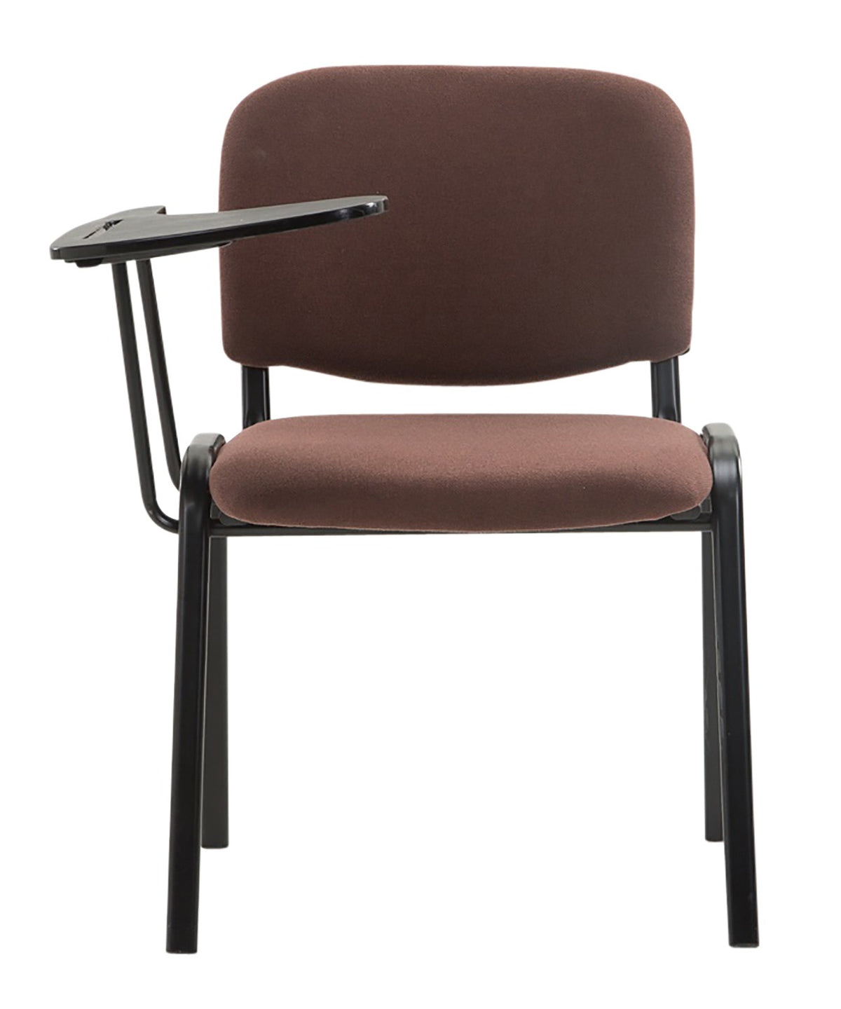 Set van 4 stoelen Ken met klaptafel Stof bruin braun