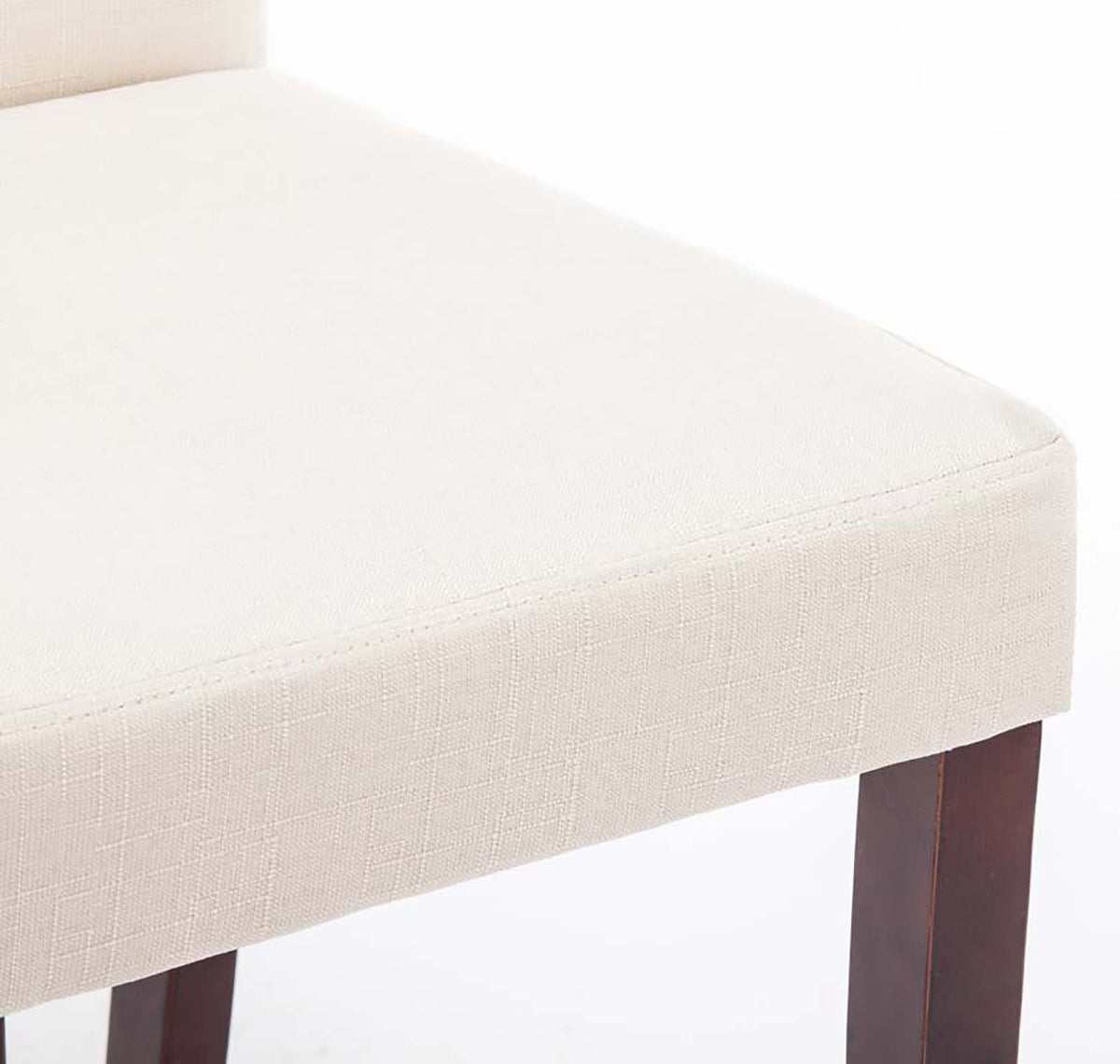 Eetkamerstoel Ina Stof creme,cappuccino creme