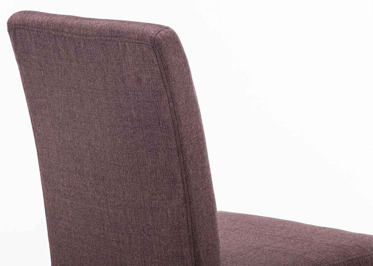 Eetkamerstoel Ina Stof bruin,cappuccino braun