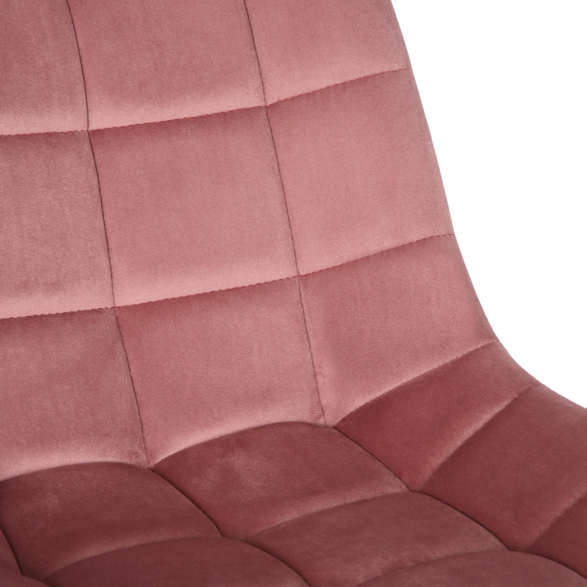 Bureaustoel Medford Fluweel roze pink