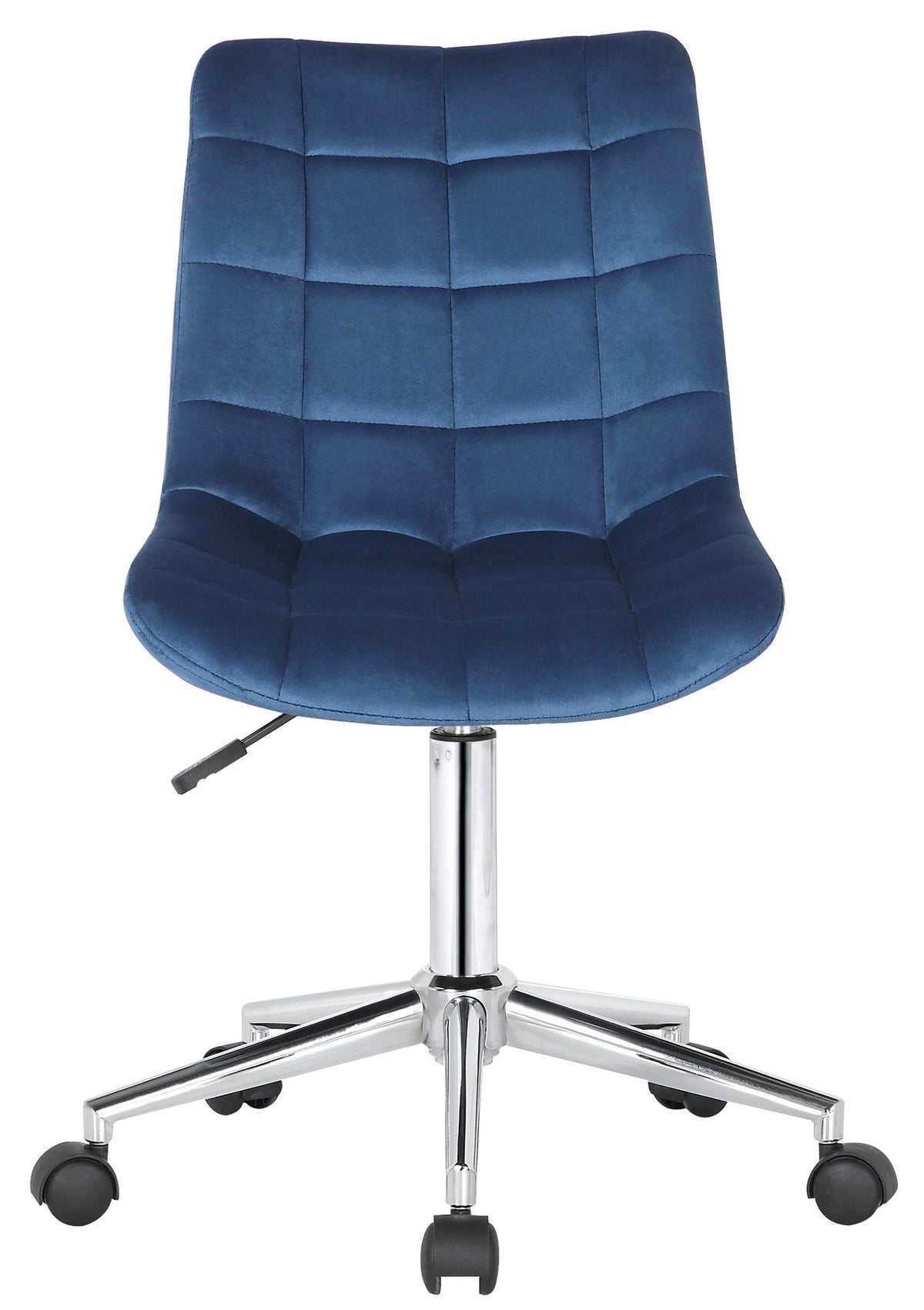 Bureaustoel Medford Fluweel blauw blau