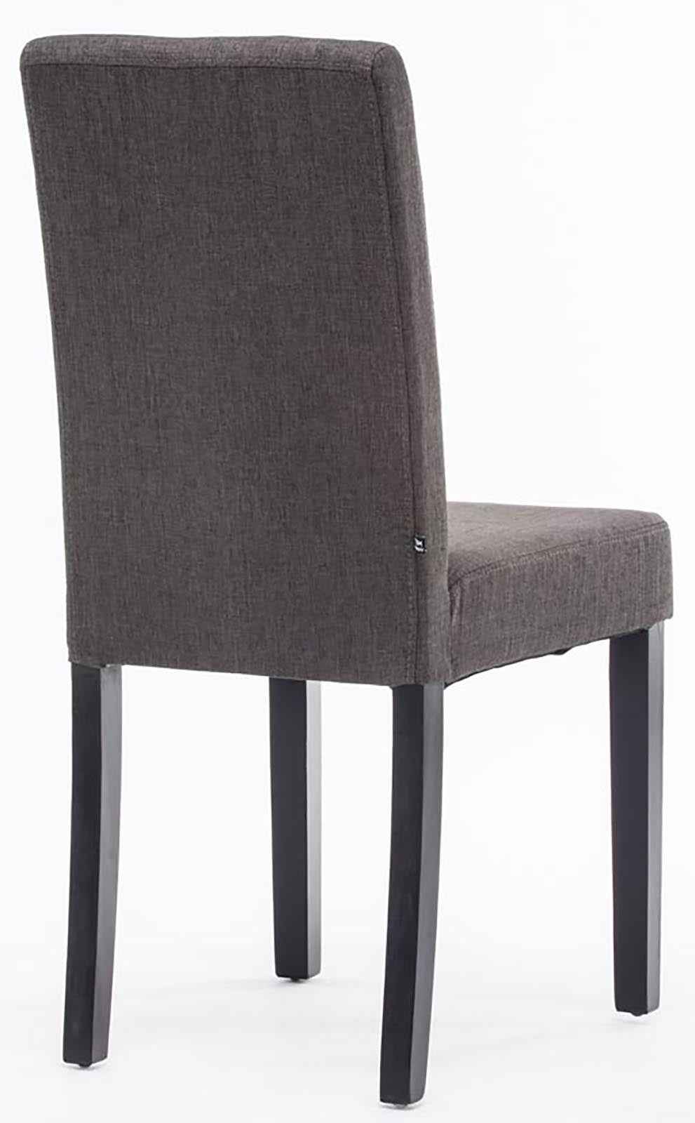Set van 2 Eetkamerstoelen Ina Stof donkergrijs,zwart dunkelgrau