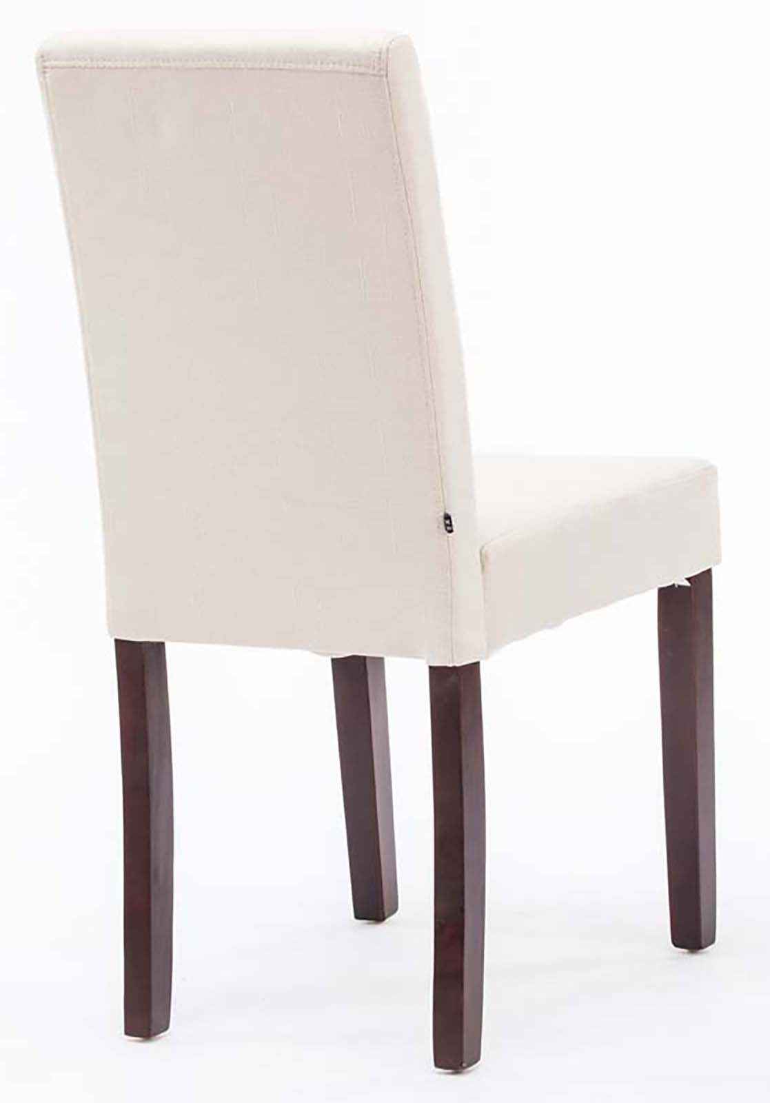 Set van 2 Eetkamerstoelen Ina Stof creme,cappuccino creme