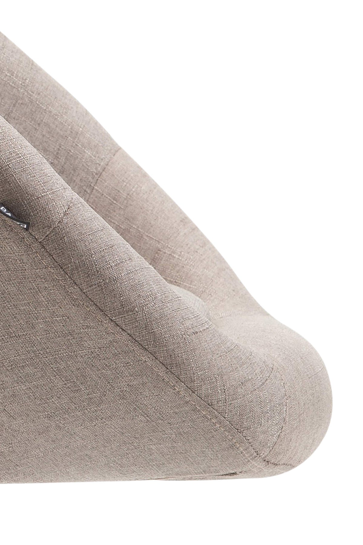 Barkruk London V2 Stof taupe,chroom taupe