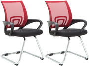 Set van 2 Eureka stoelen rood rot