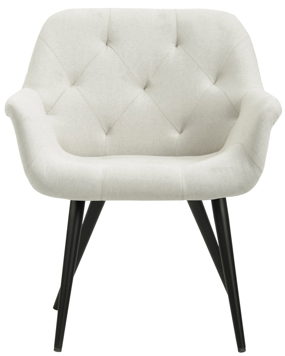 Eetkamerstoel Langford beige,Stof beige