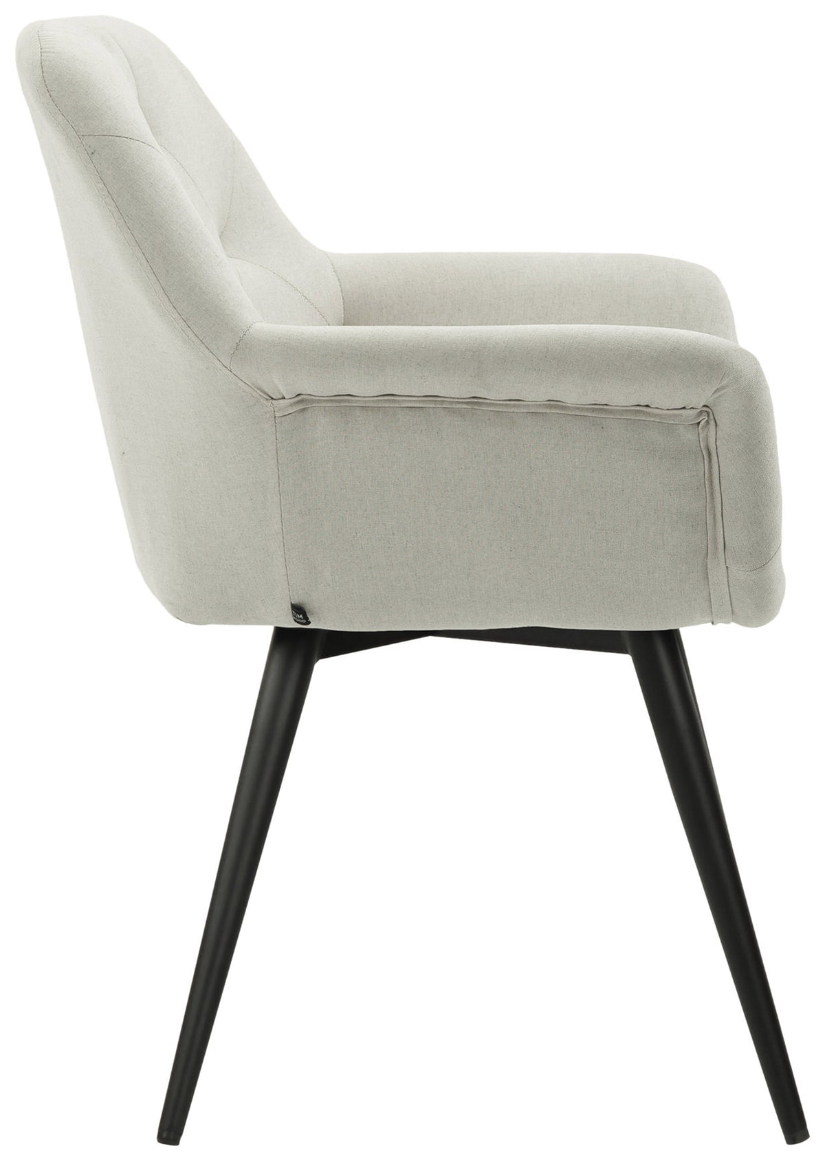 Eetkamerstoel Langford beige,Stof beige