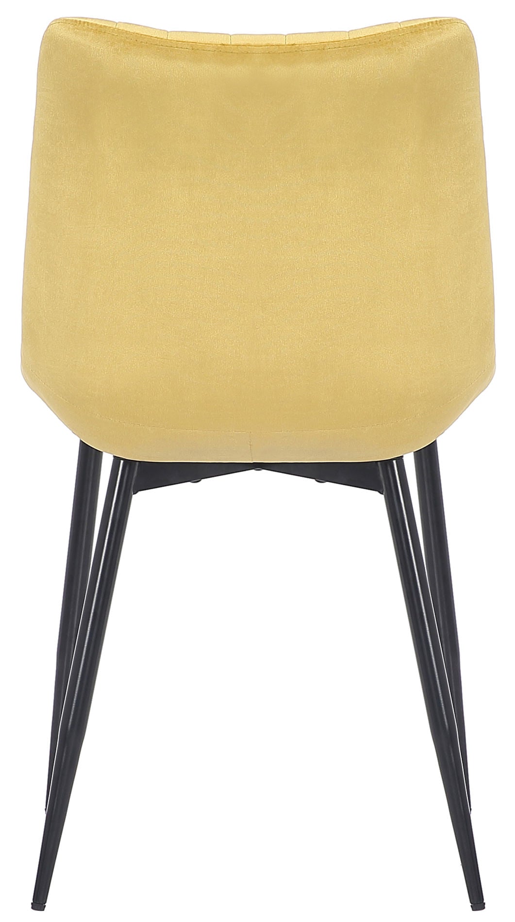 Set van 2 Stoelen Rahden Fluweel geel gelb