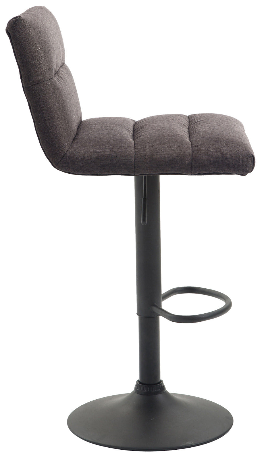 Barhocker Limerick Stoff schwarz dunkelgrau