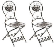 Set van 2 Tuinstoelen Mani bronzen bronze
