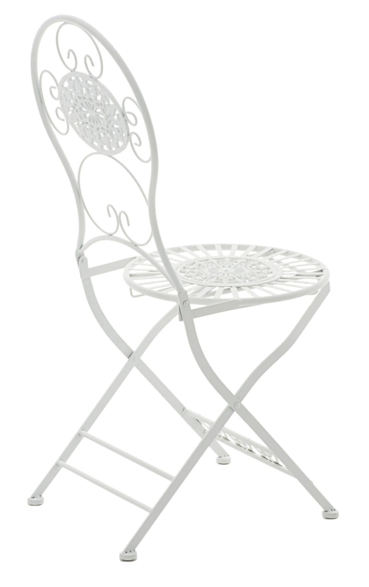 Set van 2 Tuinstoelen Mani wit weiß