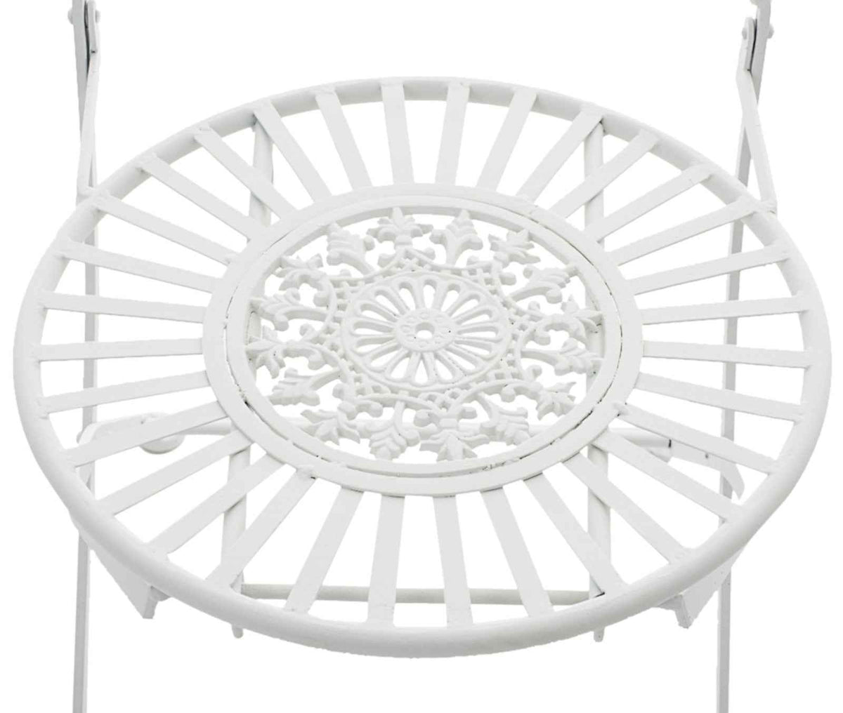 Set van 2 Tuinstoelen Mani wit weiß