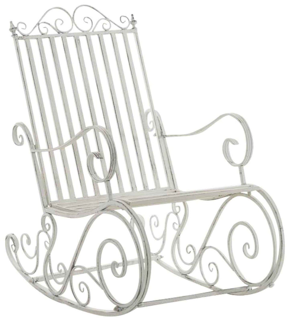 Set van 2 schommelstoelen Smilla antiek/wit antik weiß