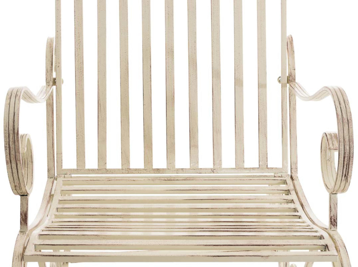 Set van 2 schommelstoelen Smilla antiek/creme antik-creme