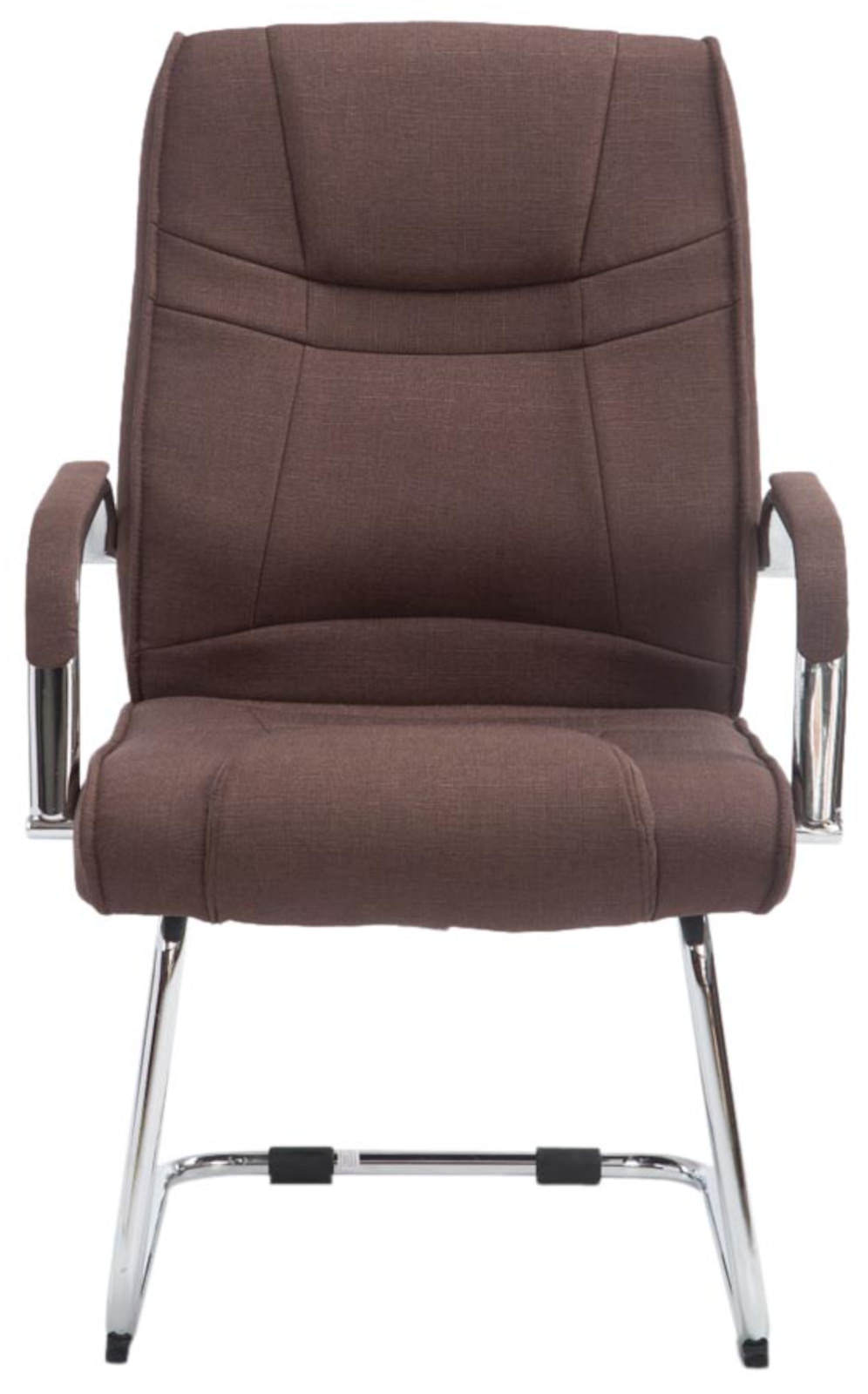Set van 2 Eetkamerstoelen Attila Stof bruin braun