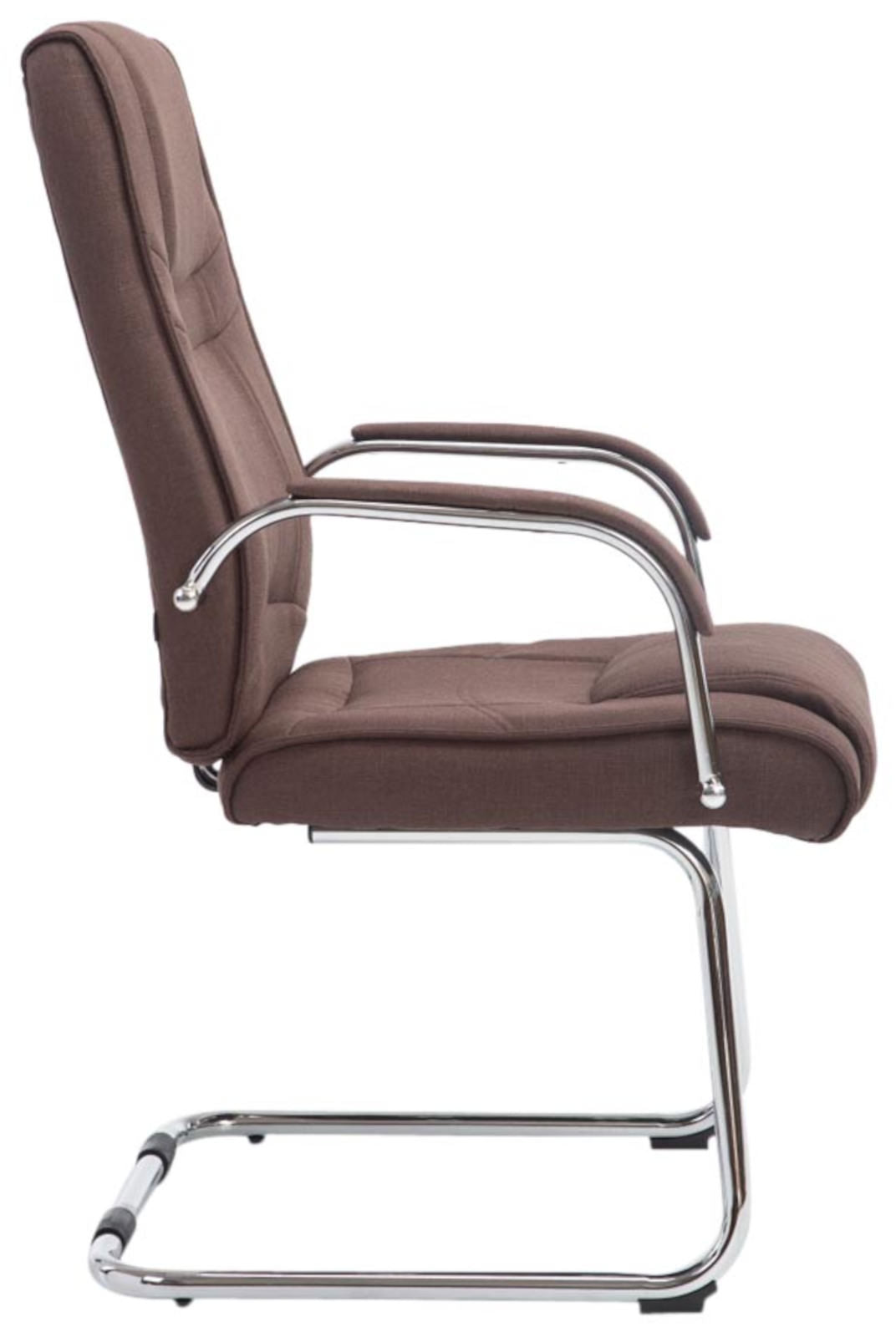 Set van 2 Eetkamerstoelen Attila Stof bruin braun