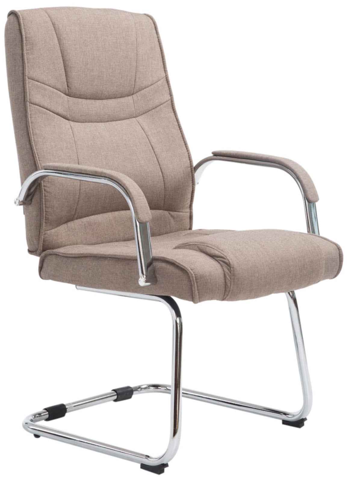 Set van 2 Eetkamerstoelen Attila Stof taupe taupe