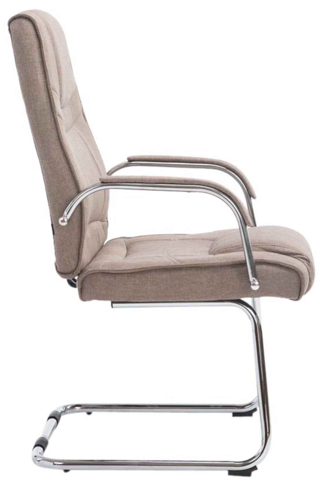 Set van 2 Eetkamerstoelen Attila Stof taupe taupe