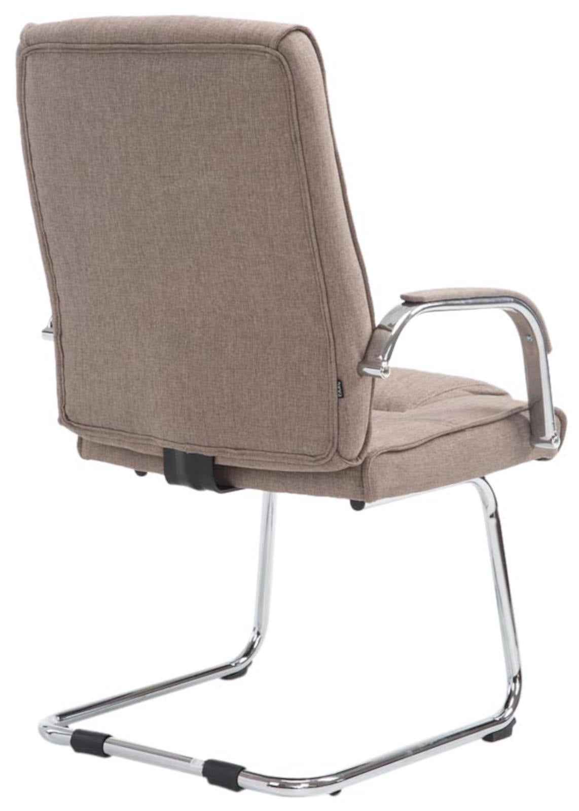 Set van 2 Eetkamerstoelen Attila Stof taupe taupe