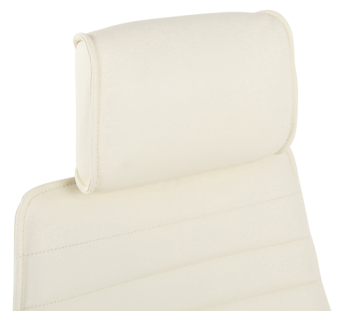 Bureaustoel Rako Echt Leder creme creme