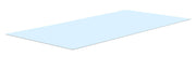 Glasplatte Fontana 199x90 cm klarglas
