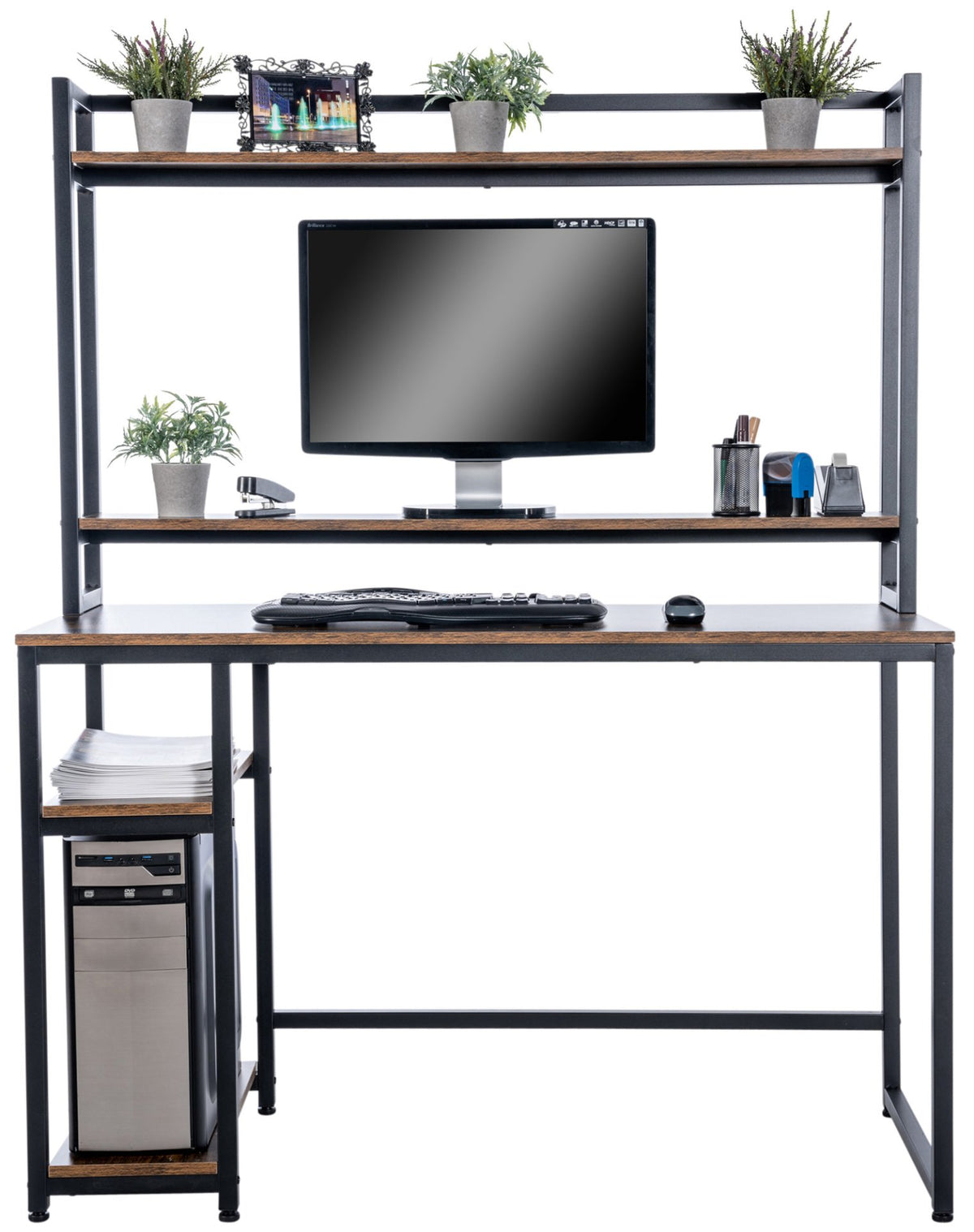 Bureau Billings zwart/bruin schwarz/braun
