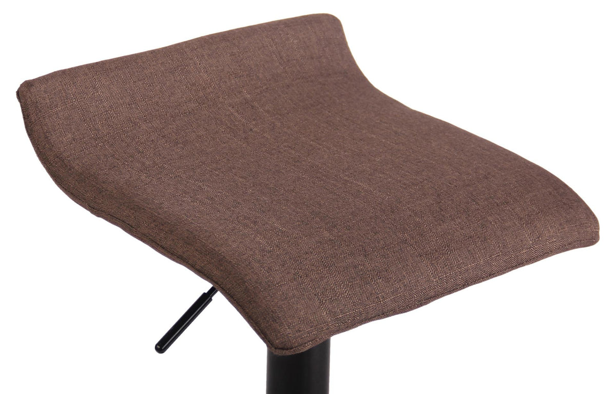 Barkruk Dyn V2 Stof bruin,zwart braun