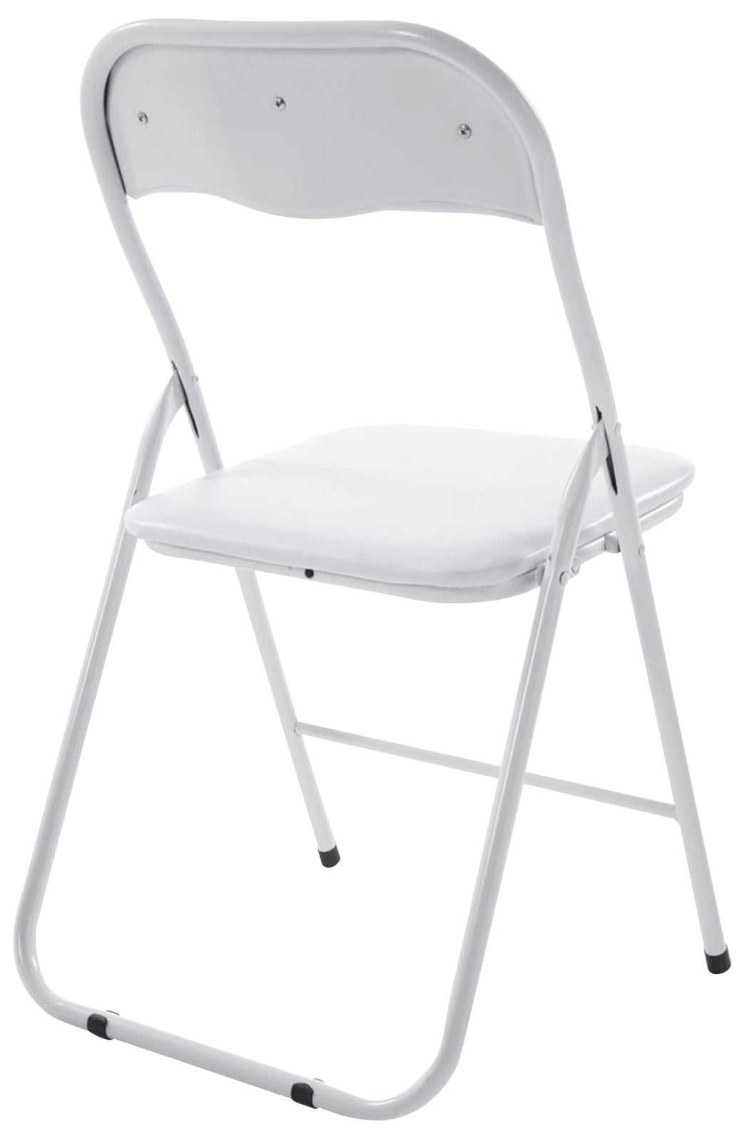 Set van 2 klapstoelen Felix wit/wit weiß/weiß