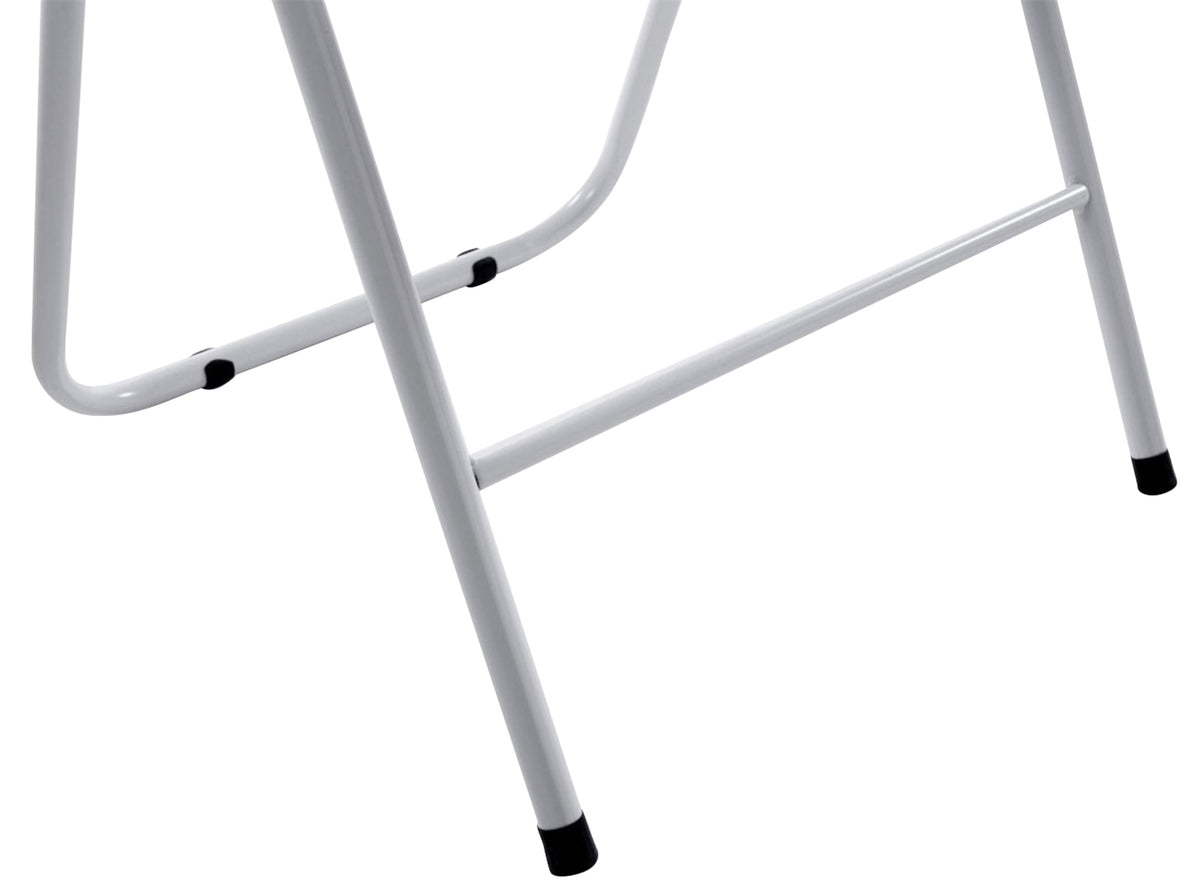 Set van 2 klapstoelen Felix wit/wit weiß/weiß