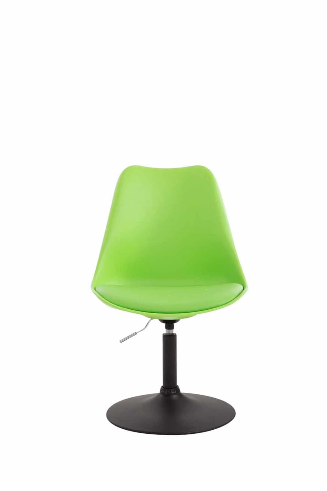 Set van 4 eetkamerstoelen Maverick - Kunststof groen,zwart grün