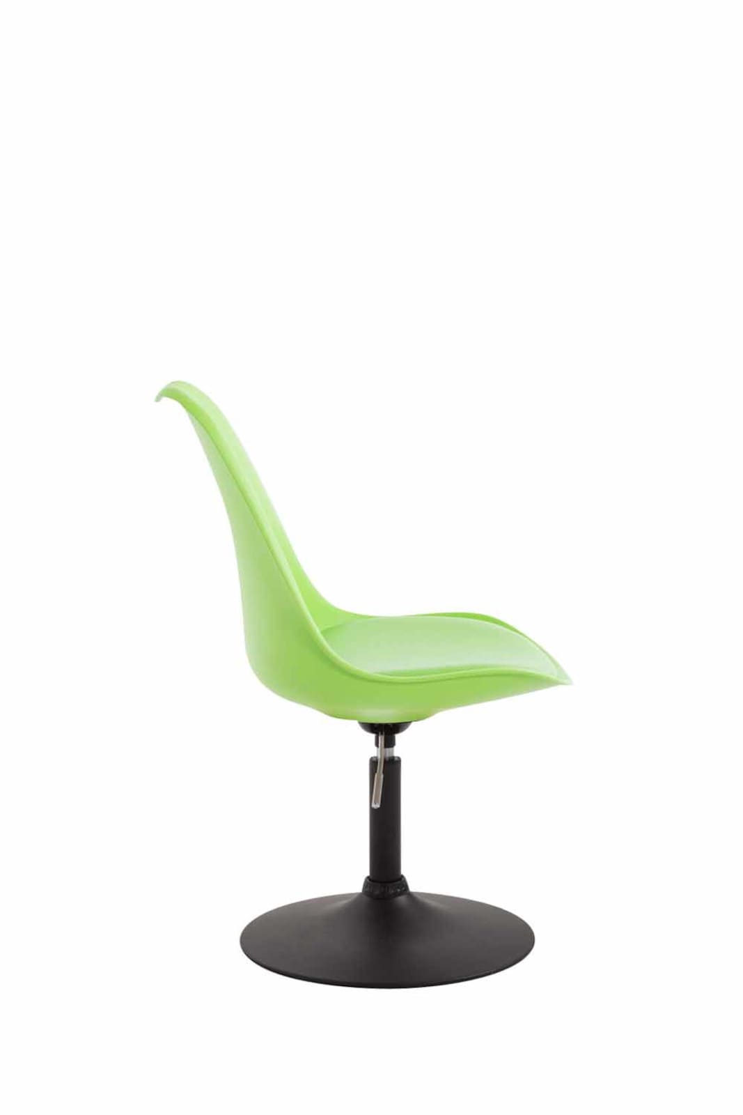 Set van 4 eetkamerstoelen Maverick - Kunststof groen,zwart grün